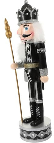 Garneck Casse-Noisette Bois De Décoration De Noël Traditionnelle Élégante pour Intérieur Maison Hôtel Bureau Ornement Raffiné pour Sapin Et Table Festive