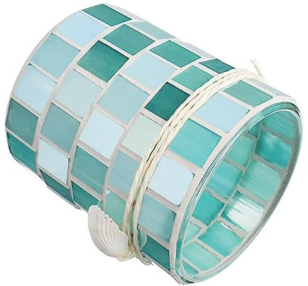 Holibanna 1pezzi Portacandele in Vetro Bicchiere Per Aromaterapia Portacandele Tealight Candela Resistente Per Uso Prolungato