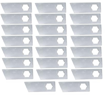SECURA Jeu de lames (Kit de 23) compatible avec MTD VG 45 B 16CH6A0E678 (2011) Scarificateur