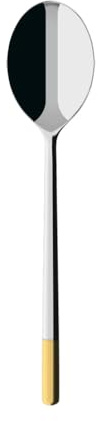 Villeroy & Boch Ella Cuchara para servir, 24,6 cm, acero inoxidable, parcialmente bañado en oro