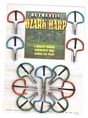 Grover Authentic Ozark 12 Jaw Harp Assortment Display (3485)