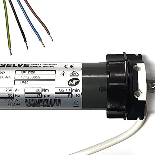 Selve SP 2/20 mechanischer Rollladenmotor inkl. Adapterset SW60