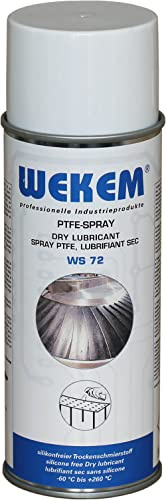 Wekem WS-72-400 PTFE Spray, 400 ml, Farbe weiß