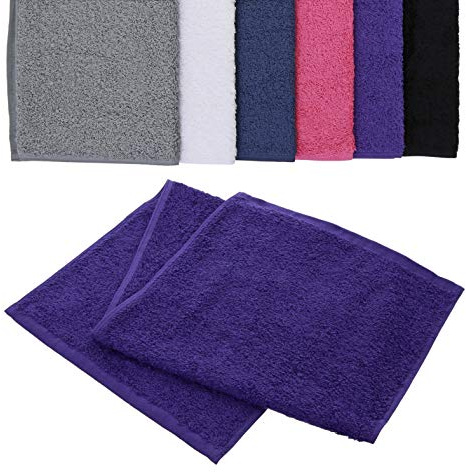 TowelsRus Aztex Sporthandtuch, aus Baumwolle, 500 g/m², 30 x 90 cm, lila