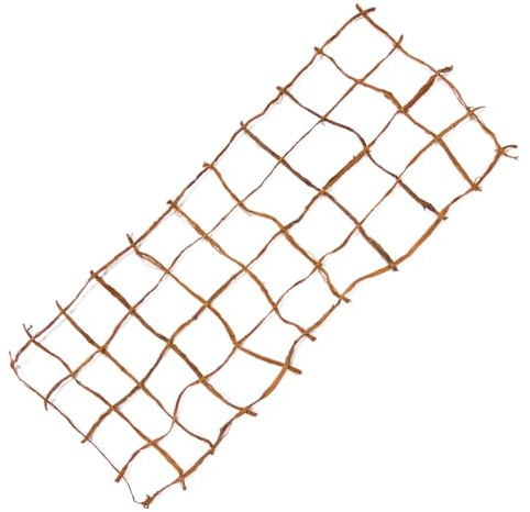 Terra Exotica Mammutgeflecht Natur 100 x 40 cm - Kletternetz für Chamäleons - Terrarien-Rückwand | Kletternetz für Chamäleons als Terrarien-Rückwand