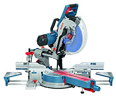 Bosch Professional Sliding Mitre Saw GCM 12 SDE (110 V, cutting capacity of 120 mm vertical and 400 mm horizontal)