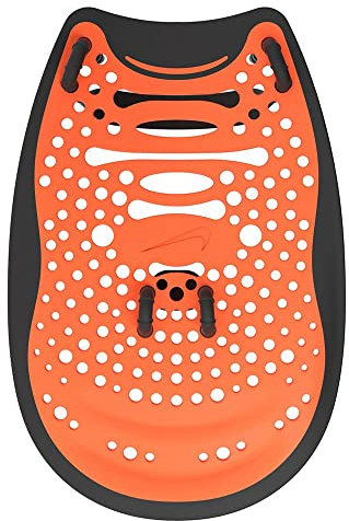 Nike NESS9173-618 handskyper, svart/orange, S/M, unisexvuxen