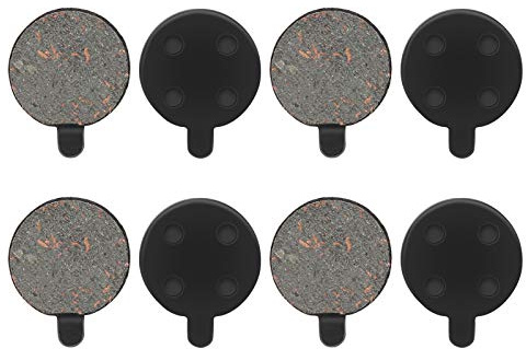 Plaquette de Frein Semi-métal, 4 Paires Plaquettes de Frein pour Scooter électrique, Frein à Disque Linings Pad pour Trottinette électrique