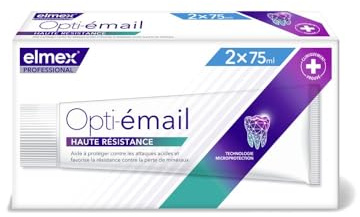 Elmex Professional Opti-Email-Zahnpasta, hohe Festigkeit, 2 x 75 ml