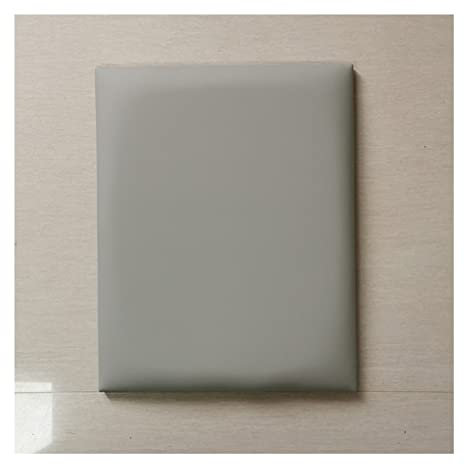 LXBAMKEA Kinder Anti-Collision Wandaufkleber, Self-Adhesive 3D Wall Panels, Kinderzimmer Kindergarten Weiche Tasche Wandkissen, Heim Hintergrund Dekoration Wasserdicht Wand Gepolstert (Color : Grigio