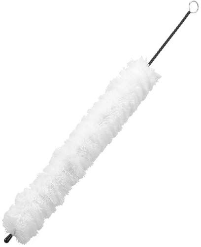 SHOWERORO Flute Cleaning Brush with Cotton Head Musical Instrument Cleaner Wand for Flute and Piccolo Maintenance Lightweight and Durable
