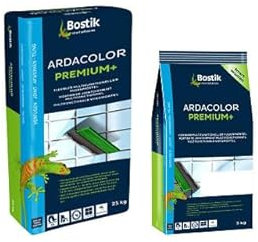 Bostik Aradcolor Premium Plus Fugenmörtel Fuge Fliesen Naturstein Fugenmörtel 5kg (Weiß)