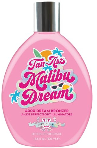 Tan Asz U Malibu Dream 400X Bronzer Indoor Tanning Lotion, 13.5 Fl Oz