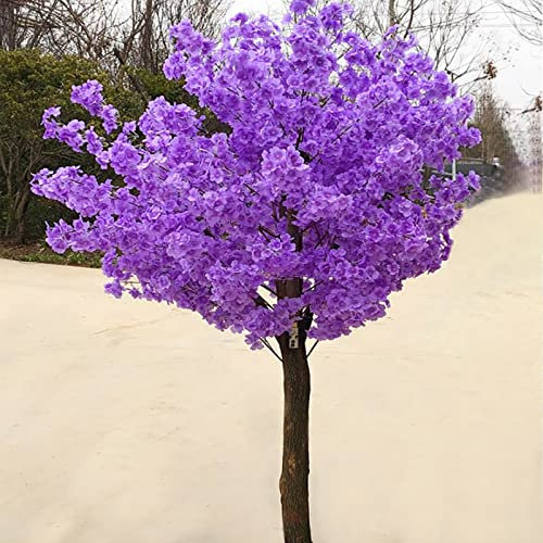 Künstlicher Kirschblütenbaum, Kirschblüten-Dekor, künstliche Kirschblüten-Kunstpflanzen, Sakura-Baum, weinender Kirschbaum, künstliche Pflanze mit echten Holzstielen A-1,8 x 1,5 m Dekoration made in