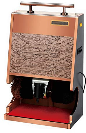 Pulidora De Zapatos Inducción Automática,Máquina Para Ocasiones Públicas Aplicada A Pulidora De Zapatos Eléctrica Vestíbulo Del Hotel Limpiabotas Para El Hogar Cepillo Eléctrico Para Zapatos Limp