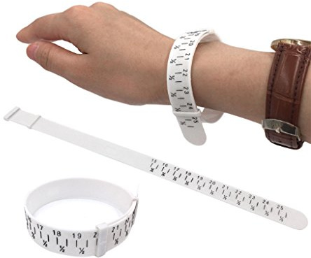 Aevercl Wristwatch Bracelet Sizer ABS Plastic Waterproof Break-proof Wristband Measuring Instrument Bangle Jewelry Tools