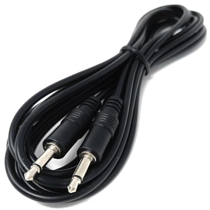 DRUT 12V Trigger Cable, 2.5m 3.5mm Mono Jack | IR Infrared Sensor Receiver, Audio Plug Connector, Male to Male, 8ft