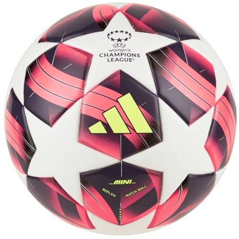 adidas Uni UWCL 2024 2025 Mini Fußball Erwachsene, Wucl 2024-25 White/Black, Mini