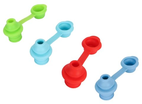 Irfora Set con Tappo per Bottiglia in Silicone per Bambini con Beccuccio per Sorseggiare a Prova di Perdite, Trasforma la Bottiglia D'acqua in una Tazza di Cannuccia, Sicuro per
