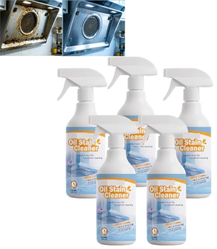 Detergente da cucina multisuperficie, potente sgrassatore da cucina, rimuove il grasso ostinato, pulitore per forno e fornelli ad alte prestazioni, pulitore per lavello in acciaio inox, pulitore per