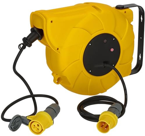 Brennenstuhl Automatic Cable Reel IP44 9+2m H07RN-F 3G1.5 110V *GB*