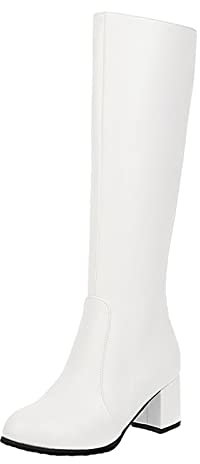 Stivali Equitazione Bambina Stivaletti da Donna Estivi Stivaletti Donna Invernali Stivali Moto Enduro Stivali Donna Invernali Stivali Donna con Tacco Alto Bianco Stivali Texani