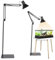AYYDS Reptilien Wärmelampenständer, Reptilien Lampenständer mit Lampenschirm, Verstellbarer Schwenkarm Terrarium Lampe Halterung, E27 Keramischer Lampensockel (180CM)