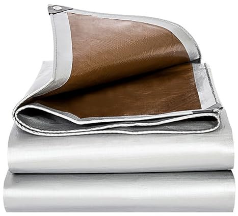 Lona Impermeable De Alta Resistencia, 140 G/M² PE, Lona Protectora para Suelo, Protección UV, Lona Impermeable para Exteriores, para Muebles De Jardín, Piscinas, Madera, Coches. A,3 * 3m