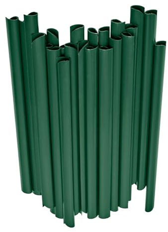 Garronda Clips de Fixation Brise Vue Jardin en PVC 19 cm Lot de 30 GD-0174 | Vert Attache pour Bandes Occultantes, Clôture Extérieure Balcon, Garde-Corps, Stable, Résistant UV et Intempéries