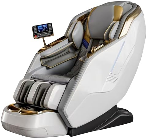 Massagestol Med Lutningsfunktion För Att Lindra Ryggsmärtor, Med Pneumatisk Massage För Hela Kroppen.
