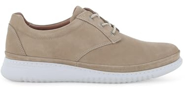 Melluso Scarpe Stringate Uomo Comfort Camoscio Beige 42 / Beige
