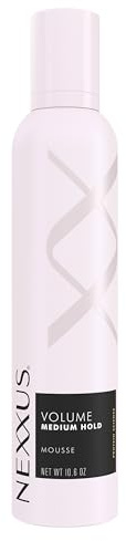 Nexxus Styling Hair Mousse for Volume Medium Hold Mousse Powered by STYLEPROTECT Technology 10.6 oz