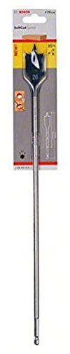 Bosch Professional 1x Mèche plate Self Cut Speed (Bois, avec queue six pans 1/4 Ø 26 mm Longueur 400 mm, Accessoire Perceuse à percussion)