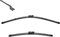 VALEO Silencio Tergicristalli VF345 Kit di Spazzole tergicristallo originali Flat Blade ad Alte Prestazioni, Maggior Visibilità su Strada 600mm/380mm Anteriore Confezione da 2 574745