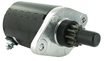 GREENSTAR - Démarreur Électrique 10 Dents pour Moteurs TECUMSEH OHV135 - Remplace 36795 - Construction Robuste en Matériaux de Haute Qualité - Dimensions 0.190 m x 0.150 m x 0.100 m