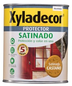 Xyladecor Protector para madera Satinado Castaño 750 ml