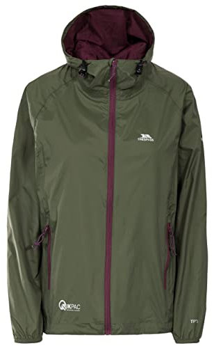 Trespass Qikpac - Giacca Impermeabile da Donna