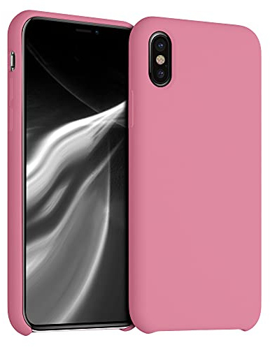 kwmobile Housse Compatible avec Apple iPhone X Coque - Housse de téléphone Protection Souple en TPU Silicone - Sweet Candy