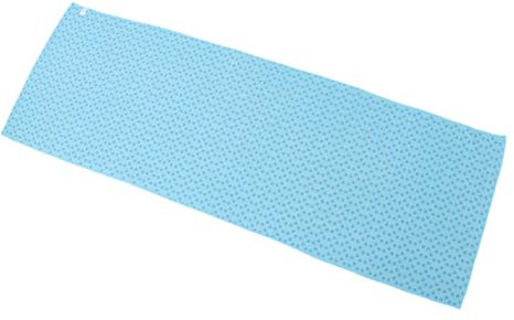 Kisangel 1stück Yoga Tuch Anti-rutsch Mit Pflaumenblüten-Design Fitness-Decke Für Yoga Und Pilates Leicht Und Tragbar Seeblau Für Unterwegs Studio