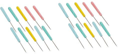 DIYEAH Ahle Kunststoff 20 Teiliges Nähwerkzeug Set Nähzubehör Set Nähahle Leder Handwerks Werkzeug Sets Näh Handwerks Werkzeug Sets