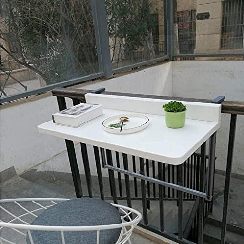 Beistelltische für den Außenbereich, verstellbar, für den Balkon, klappbar, zur Wandmontage, Werkbank, schwebende Regale, Moderne Hausbar, Klapptisch aus Metall und Aluminium, Häng