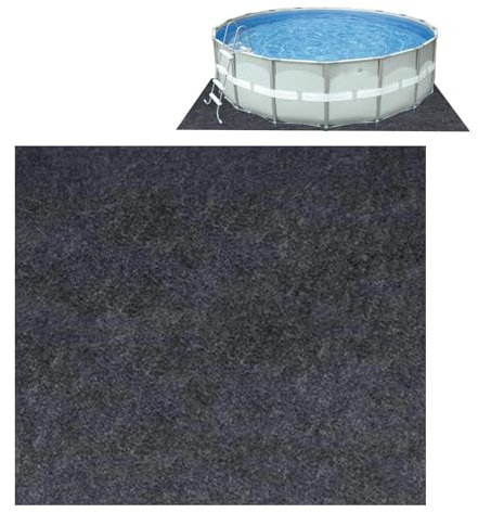 Generisch Poolunterlage, Pool-Liner-Pad für oberirdische Pools, Poolfolienpolster Für Oberirdische Pools, Poolmatten Bodenschutzmatte Pool, Pannensichere Poolbodenpolsterung Für Schmutz Und Kratzer