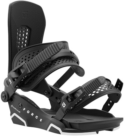Union Force Herren Snowboard-Bindungen, Schwarz 25, X-Large