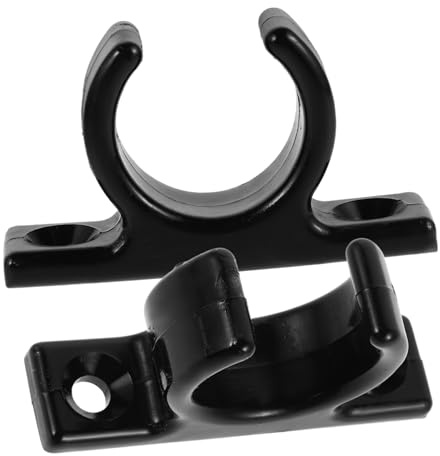 Milisten 2 Stück Kajak Paddelhalter Verschleißfester Nylon Rohrklemme 32mm Boot Paddelclip Für Kanus Und Kajaks Sport Freizeit Wassersport
