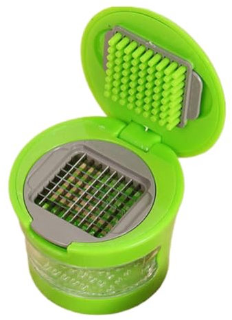 Picadora picadora de ajo, Picadora cortadora de ajo,Picadora de ajos manual de alta resistencia | Picador de ajo prensado, triturador de ajo multifuncional para picar ajo y rebanar pimientos