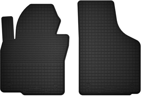Wielganizator Gummimatten vorne passend für Volkswagen Golf Plus (2005-2014) Minivan | 2-teiliges Set, nur vorn | bessere Passform als universelle Matten | Schwarz