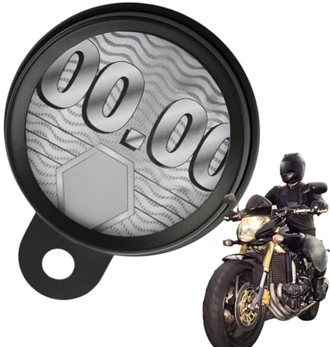 Genérico Soporte para La Pegatina De Impuesto De La Motocicleta,Colgador para La Tarjeta Y La Etiqueta del Scooter | Disco Multiusos Anticorrosivo para Scooter Motocicleta Bicicleta