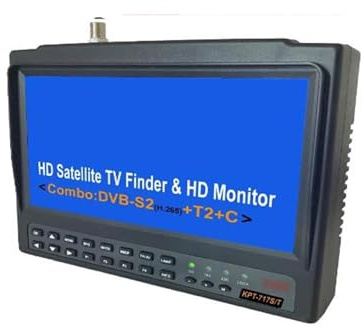KPT-717S/T DVB-S2 DVB-T/T2 DVB-C Combo Misuratore satellitare digitale H.265 vs KPT716TS V8 Finder 2 ST-5150,Multifunzionale