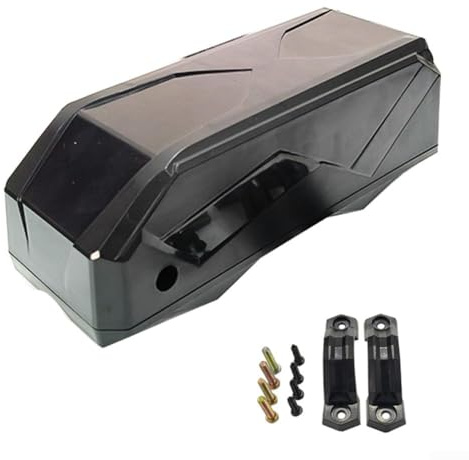 Springwillfly E-Bike Controller Case, ABS Plastic Construction, 170X68x53mm Size, For 6 MOS Controller, Black, Includes Screws(With a 10mm hole)