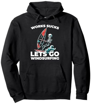 Windsurf Windsurfer Windsurfing - Surfbrett Windsurfen Pullover Hoodie